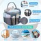 Mesh Shower Caddy Portable for College Dorm Room Essentials with 8 Pockets, Hanging Shower Caddy Dorm Basket, Quick Dry Shower Bag for Bathroom